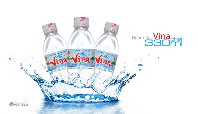 Nước uống Vina đóng chai 330ml - Công Ty TNHH Công Nghiệp - Thương Mại Việt Nhật